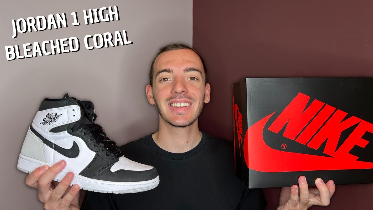 UNBOXING JORDAN 1 RETRO HIGH OG BLEACHED CORAL + ON FEET 🔥