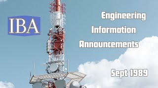 IBA Engineering Info | BSB Satellite | Fox FM Oxfordshire | Nicam Stereo |
