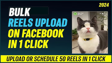 How To Bulk Upload Multiple Videos Reel on Facebook Page | Auto Posting & Schedule Reels On Facebook