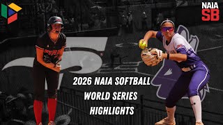 #2 Southeastern v. #7 College of Idaho - 2026 NAIA Softball World Series
