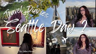 watch this if you are going to seattle! ✈️ pop culture museum, space needle, food!