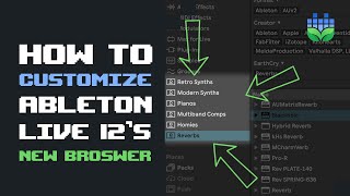 Setting Up Ableton 12's New Browser: User Guide