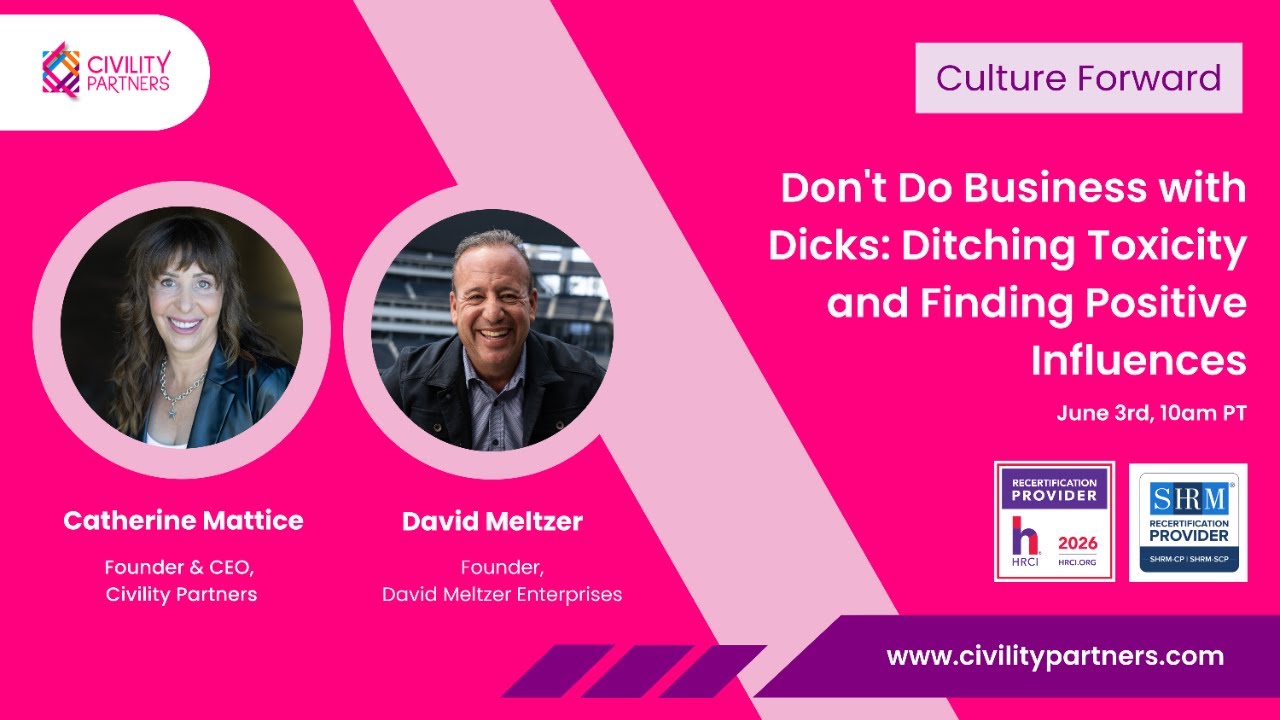 Don't Do Business with Dicks: Ditching Toxicity and Finding Positive ...