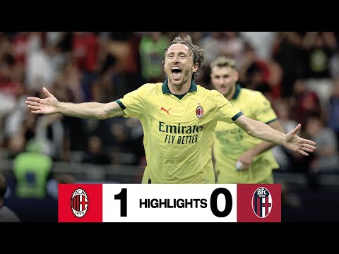 Video Il Maestro Modri? trova il primo gol Rossonero! | AC Milan 1-0 Bologna | Serie A Highlights 2025/26