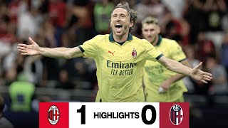 Il Maestro Modrić Trova Il Primo Rossonero Ac Milan 1-0 Bologna Serie A Highlights 202526