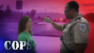 Drunk Driver Can't Believe She's In Trouble  Traffic Stop | Cops TV Show