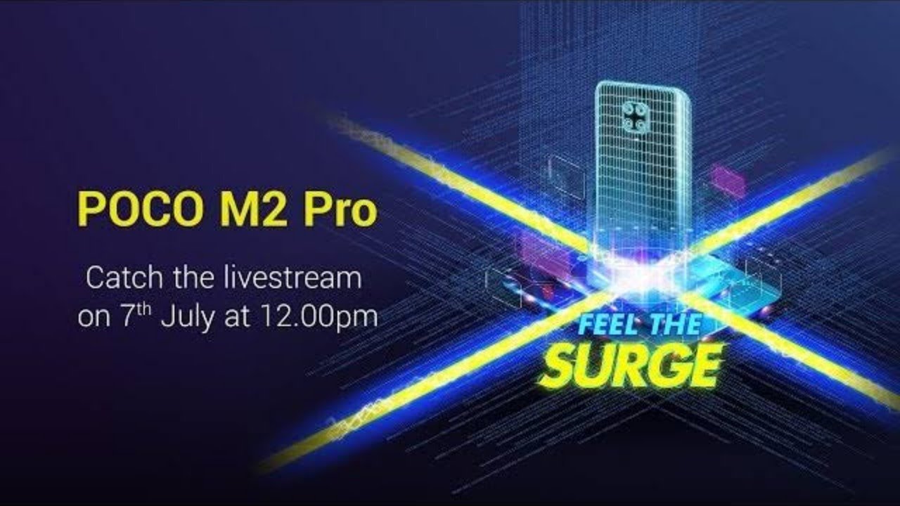 Poco M2 Pro Launch Event-LiveStream|FeelTheSurge