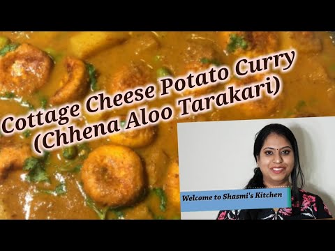 How to make Cottage cheese potato curry