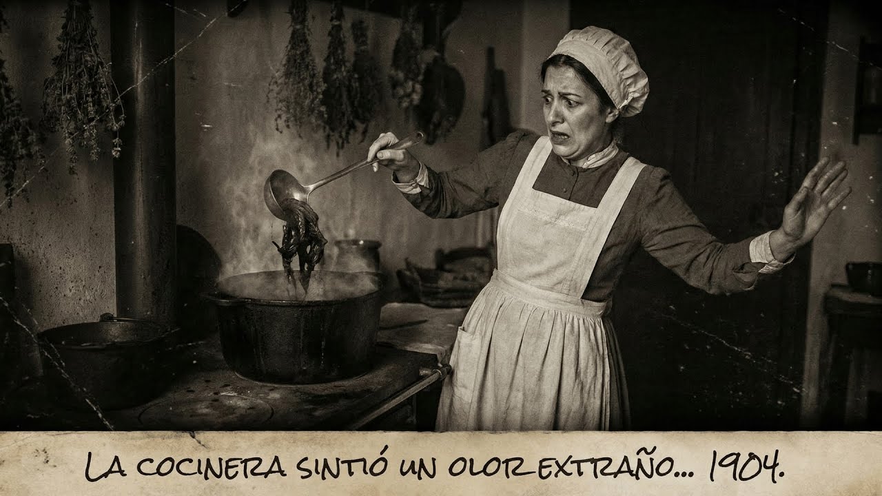 La Cocinera Sintió Un Olor Extraño En La Olla Hirviendo... Lo Que Sacó Del Fondo Te Horrorizará