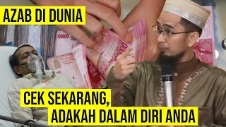 Langsung di DUNIA, Ini Azab Memakan Harta Haram - Ustadz Adi Hidayat LC MA