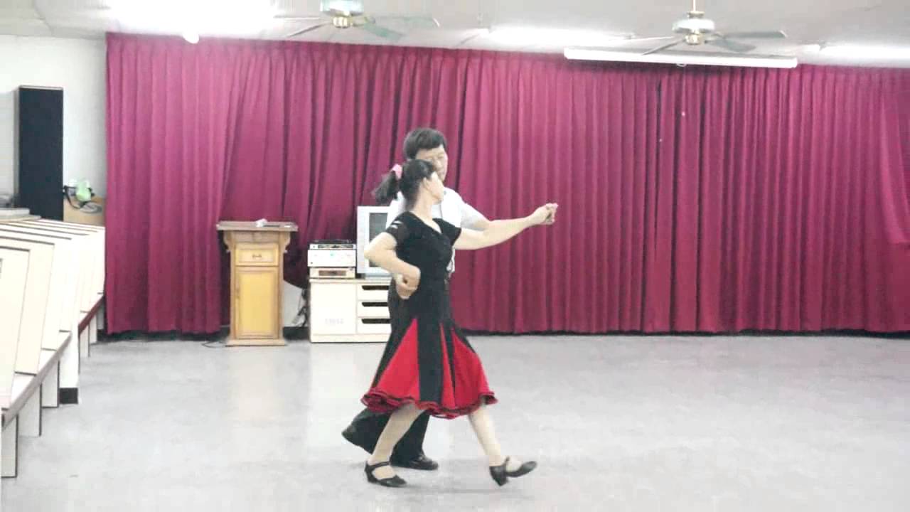 法蘭西華士  高雄市常春土風舞協會 示範表演影片僅供觀賞 B087示範：林顯堂&呂富美 Kaohsiung Chang-Chuen Folk Dance Association