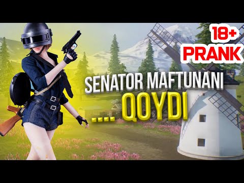 +18 PRANK SENATORDAN MAFTUNA DEGAN QIZ BILAN LIVIKDA  PUBG MOBILE