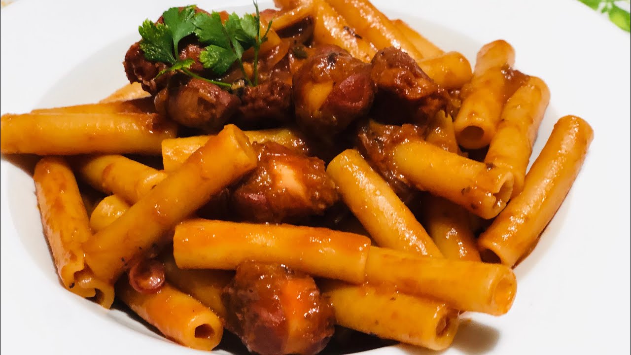 ZITI ALLA GENOVESE CON POLPO