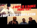AFRO DANCERS REACTING TO "J HOPE DANCING COMPILATION"