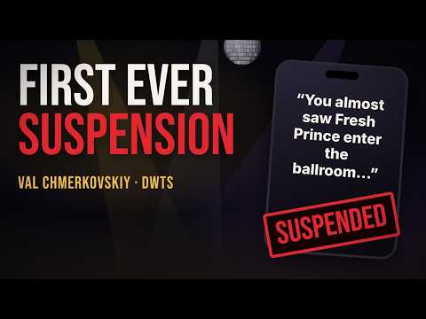 Val Chmerkovskiy SUSPENDED From DWTS - Carrie Ann Once Said "Who Cares About Lifts?"