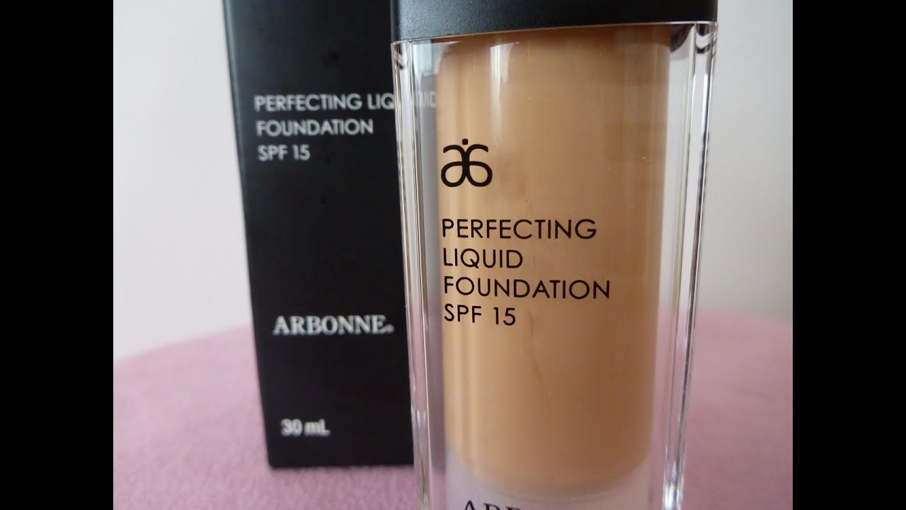 Arbonne Perfecting Liquid Foundation Color Chart