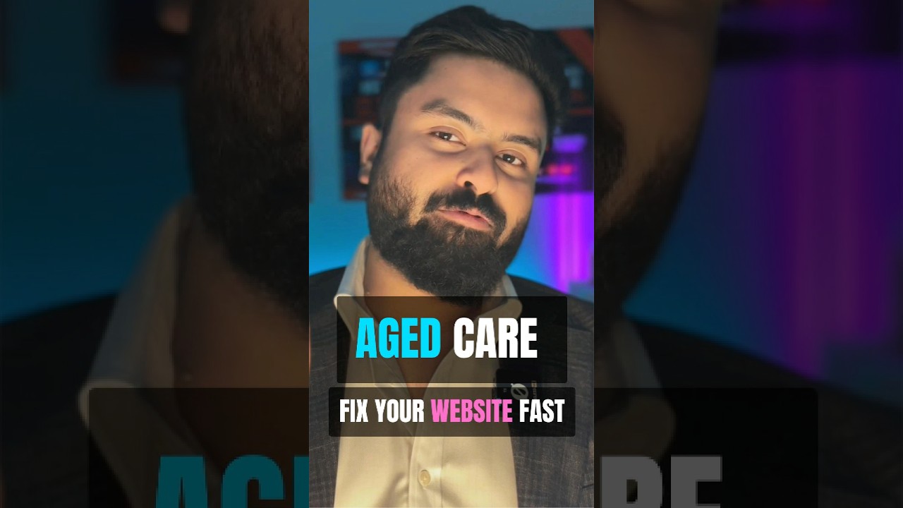 Aged Website Advice