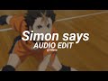 Simon says  yc banks  edit audio