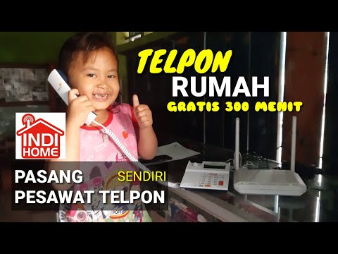 Video: Cara Memasang Telepon Rumah