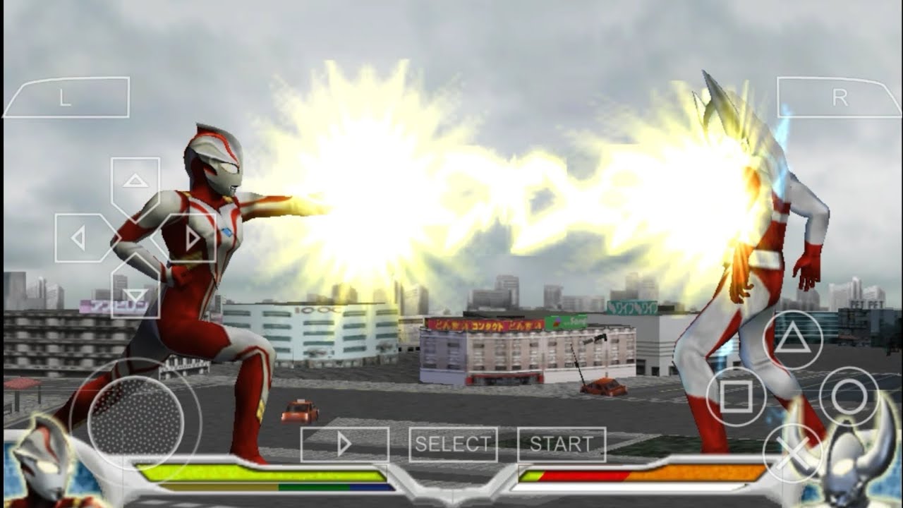 ULTRAMAN ORB MOD KALAHKAN ULTRAMAN NEXUS PPSSPP GAME PLAY ANDROID