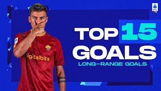 The best 15 longrange goals of the season so far | Top Goals | Serie A 2022/23