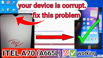 your device is corrupt. it can