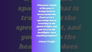 Steven Wright So Many Memories