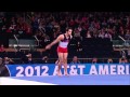 Danell leyva  floor exercise  2012 att american cup