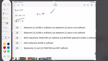 DS14002- Is x less than 0?