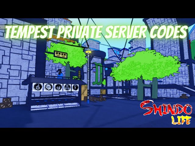 Shindo Life Tempest Private Server Codes (December 2023) - Try Hard Guides