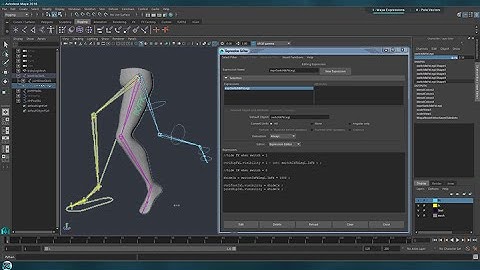 Rig an Ik Fk Leg - Maya (Part2)