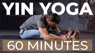 60min Yin Yoga "Total Body Stretch" with Travis screenshot 3