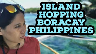 Boracay Must Do Beach Activities. Cliff Jumping & Island Hopping. Borocay, Philippines.