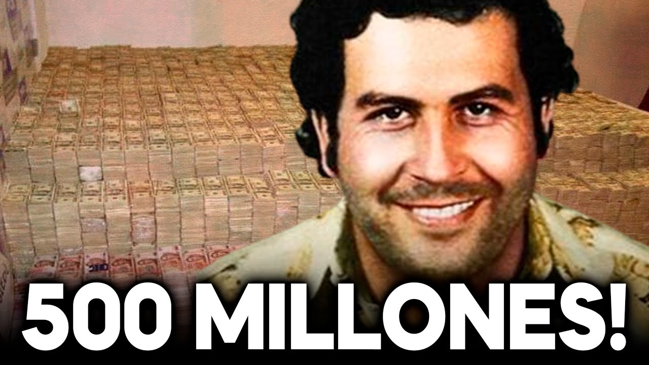 Pablo Escobar escondió $ 500 mil millones y se encontraron $ 18 millones