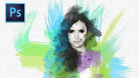 Watercolor Effect Photoshop Tutorial