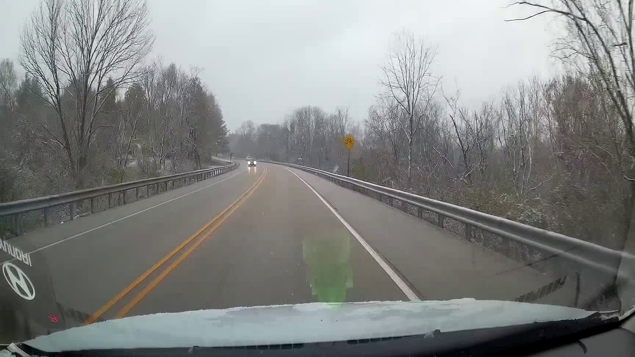 A snowy day Edwardsville Illinois Edwardsville City Tour SIUE YouTube