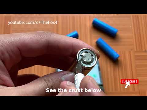 Revive a dead 18650 Li-ion battery cell