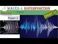 Waves  superposition as physics  solved past paper questions part 1