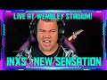 American's Reaction to INXS New Sensation (Live From Wembley Stadium 1991) | THE WOLF HUNTERZ Jon