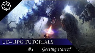 Unreal Engine 4 RPG Tutorials -  Setting Up a Custom Character #1