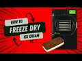 How To Freeze Dry Ice Cream Sandwiches Pt. 1