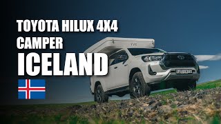 Iceland Camper Toyota Hilux 4x4 Walkthrough