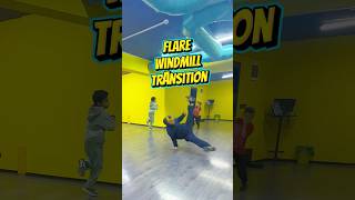 How to do Flare to Windmill Transition (hiphop moves) TUTORİAL‼️ Break dance Breaking