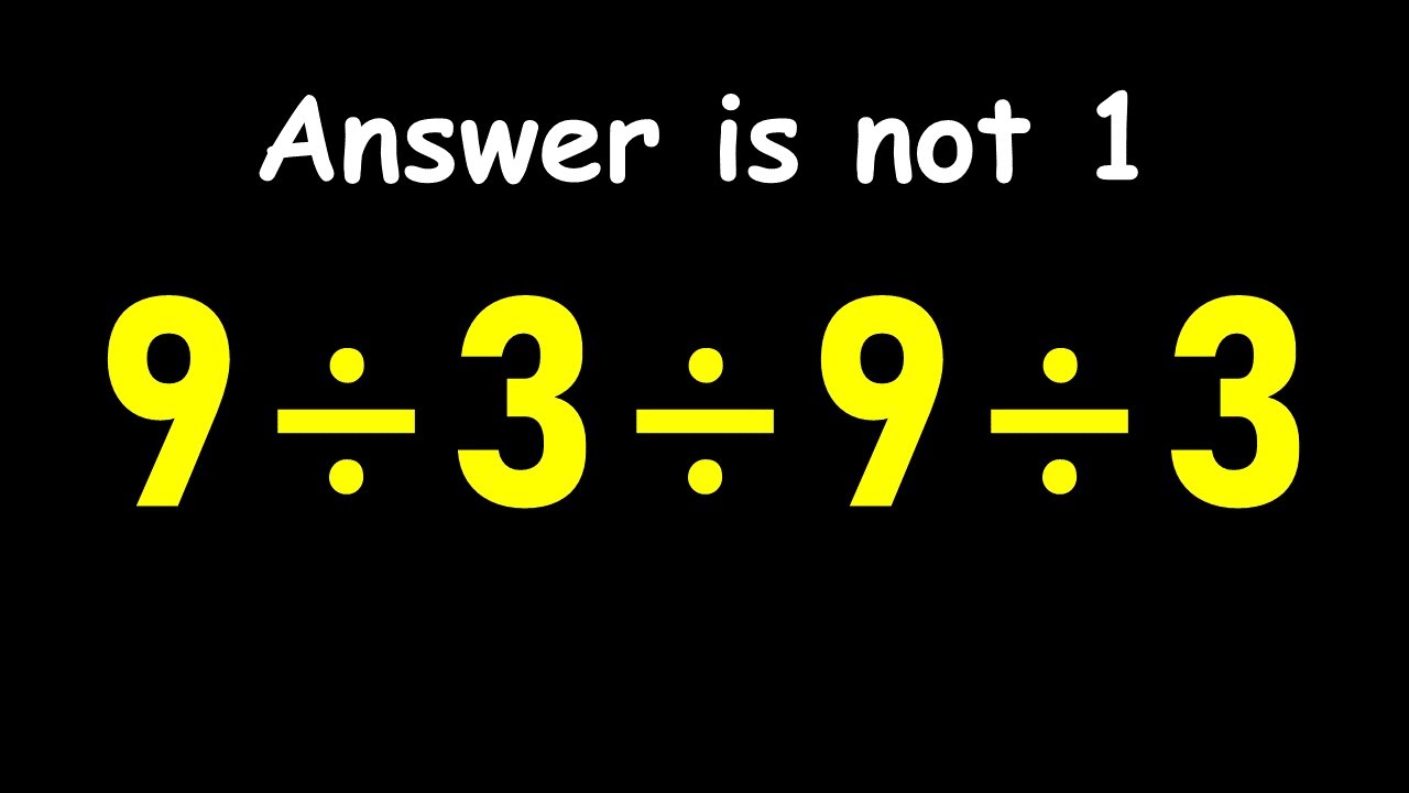 Can You Beat This Math Challenge?