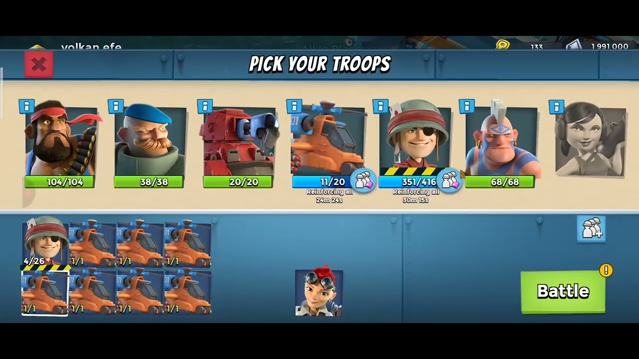 Boom Beach Warships Season 75 [ 😡6 ER Rocket Choppa Attack Mistake!!!]