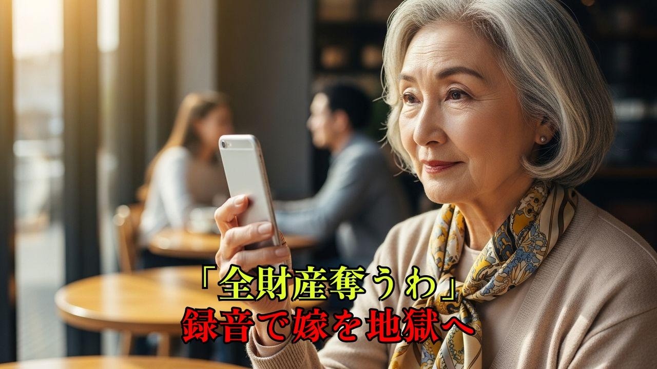 「全財産いただくわ」嫁の非情な計画を録音。翌日の真実に嫁は絶望