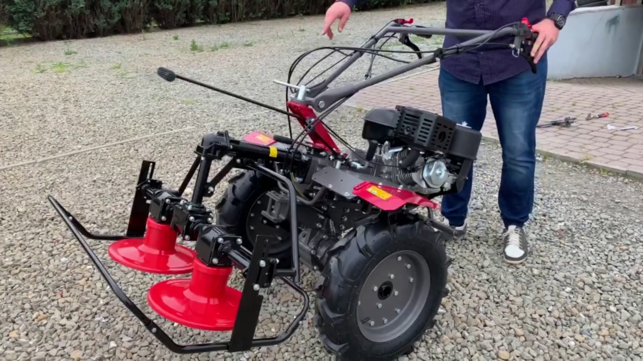 Montujemy i odpalamy ciągniczek WEIMA WM1100F-6😉Podłączamy kosiarkę rotacyjną👌