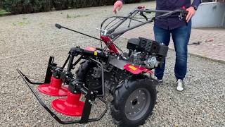 We assemble and launch the WEIMA WM1100F-6 tractor 😉 We connect the rotary mower 👌