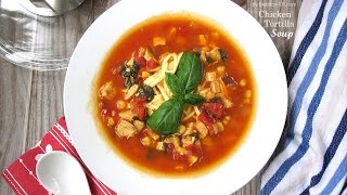 Chicken Tortilla Soup (South Beach Phase 3) | Dietplan-101.com