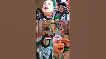 Thumbnail of palestine supporting song #Palestine #battle #islamic #shorts #foryou